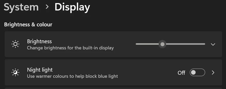 Brightness on ASUS device.webp