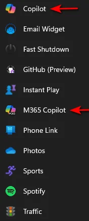 Copilot - Widgets List A.webp