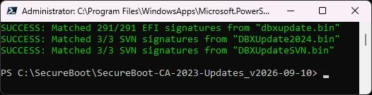 garlin's PowerShell scripts for updating Secure Boot CA 2023 | Page 197 ...