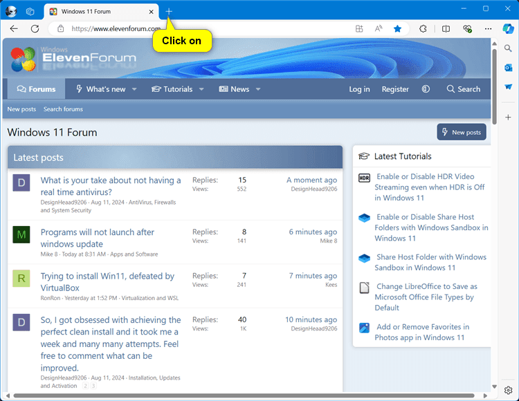 Enable Or Disable News Feed On New Tab Page In Microsoft Edge Windows 
