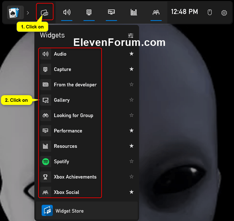 Open_widget_from_Widgets_menu.png