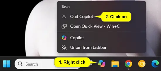 Quit_Copilot_taskbar.webp