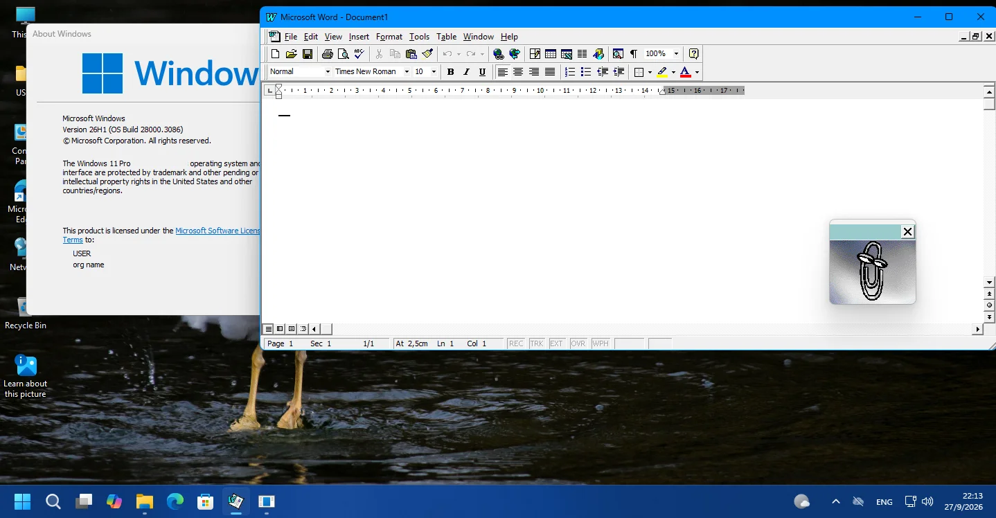 Running Office 97 in Windows 11 26H1.webp