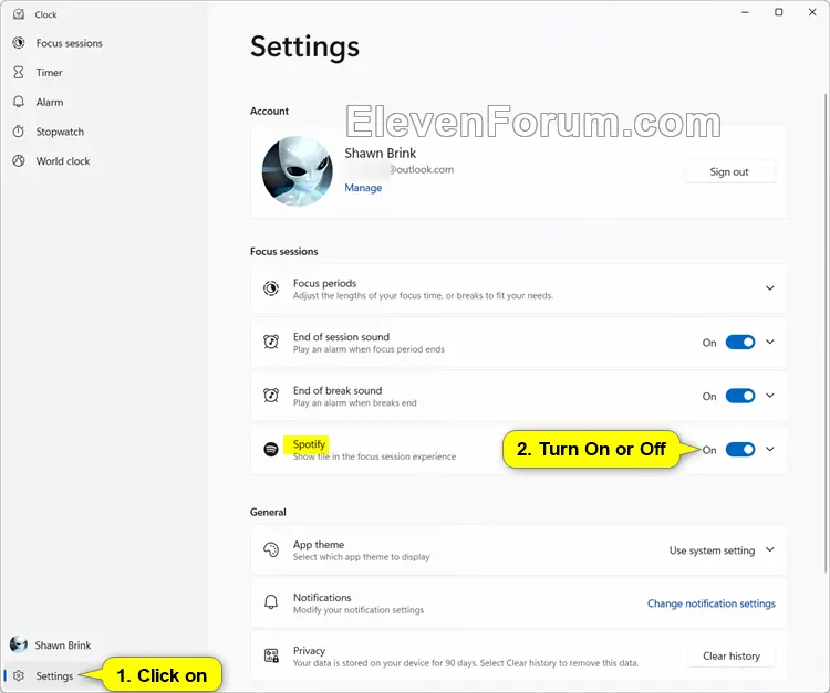 Spotify_tile_on_Clock_app.webp