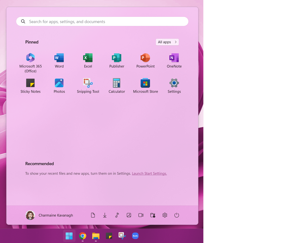 Start is lighter shade_Taskbar is darker shade.png