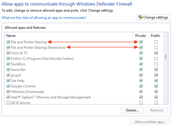 Windows Defender Firewall - File And Printer Sharing & Restrictive A2.png