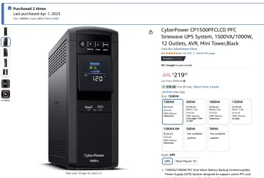 CyberPower CP1500PFCLCD PFC.webp