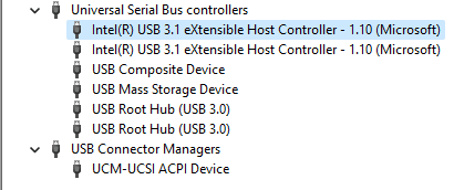 USB 3.0 recognized as 2.0