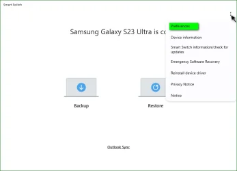 Samsung Smart Switch - Preferences A.webp