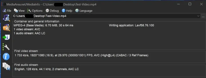 Test-Video - Media info.webp