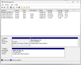 Disk Manangement after deleting all partitions Capture.webp