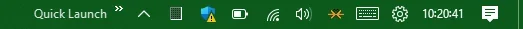 Taskbar Tooolbar, Quicvk launch.webp