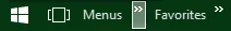 Taskbar Toolbar screenshot - Closeup.webp