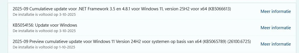 Screenshot Upgrade 25H2 build 26200.6725.webp
