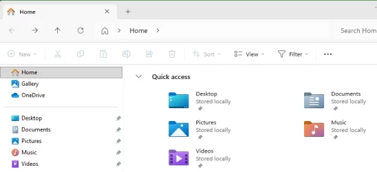 File explorer, Home.webp File explorer, Home.webp