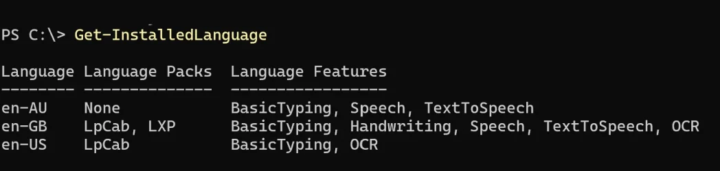 Installed Langauges.webp