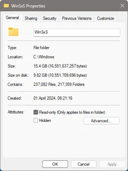WinSxS Size disparity.webp