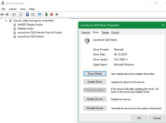 Device mgr, Sound ..., Q20i, Driver tab.webp Device mgr, Sound ..., Q20i, Driver tab.webp
