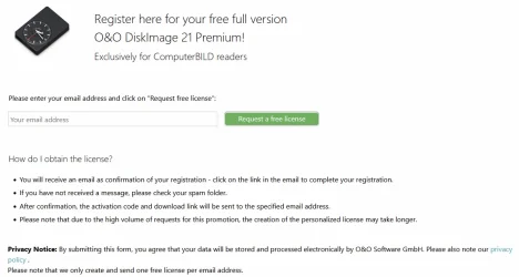 O&O DiskImage 21 Premium Free License.webp