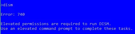 Dism needs to be elevated.webp