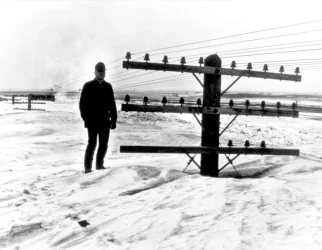North Dakota history The Great Blizzard of 1966.webp