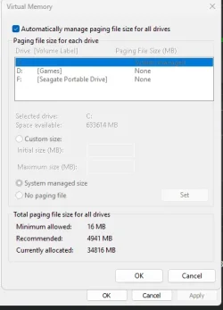 Rzyen 7 Desktop Current PageFile setting.webp