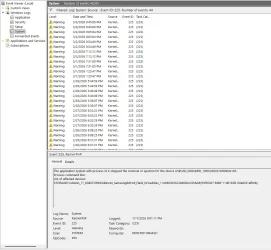 Event Viewer for USB Safely Remove error.webp