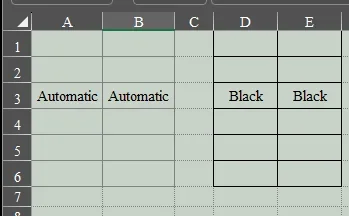 Automatic cell borders are not black.webp