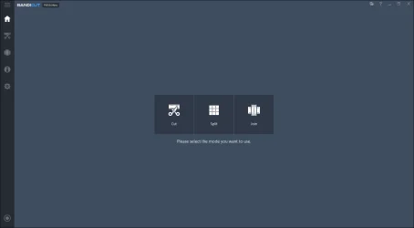 Bandicut Start Window Screenshot.webp