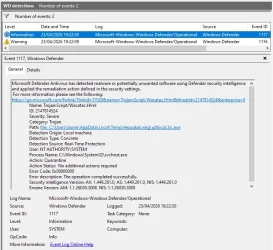 Event viewer, Quarantine event.webp Event viewer, Quarantine event.webp