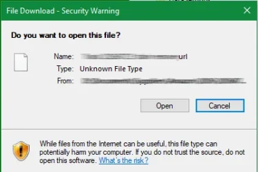 urls - security warning - unblock, refresh, open - Colean.webp