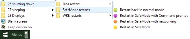 Safe mode booting shortcuts.webp
