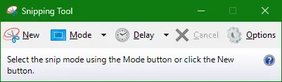 Snipping Tool (Windows 10 Version 1803) Screenshot.webp
