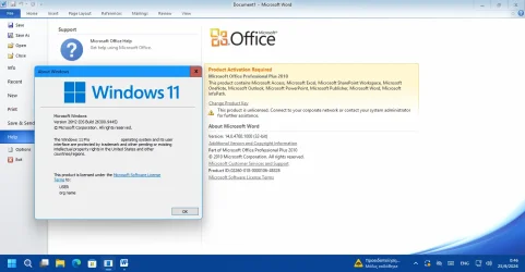 Running Office 2010 in Windows 11 26H2.webp