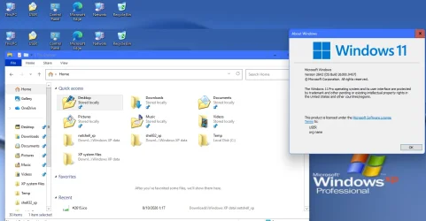 Windows 11 26H2 transformed to Windows XP b.webp