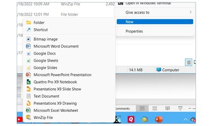 windows under 'New' with right click.jpg