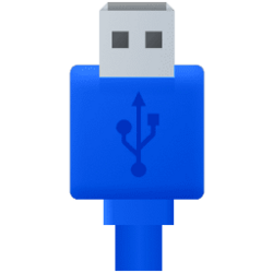 USB cable (Blue)