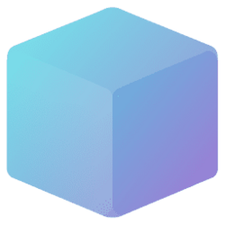 3D Objects Cube (Dark)