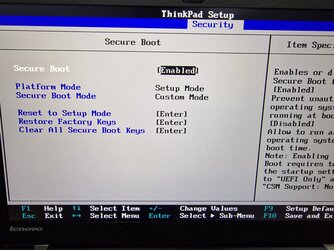 lenovo won't boot from usb windows 11