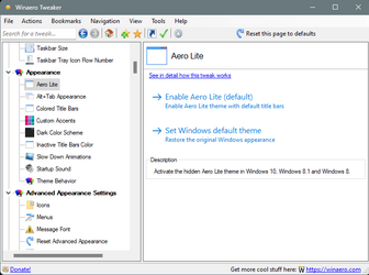 How to Enable Aero Lite Theme in Windows 11