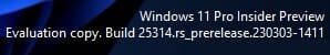 Windows 11 Pro Build 25324 showing 25314.jpg