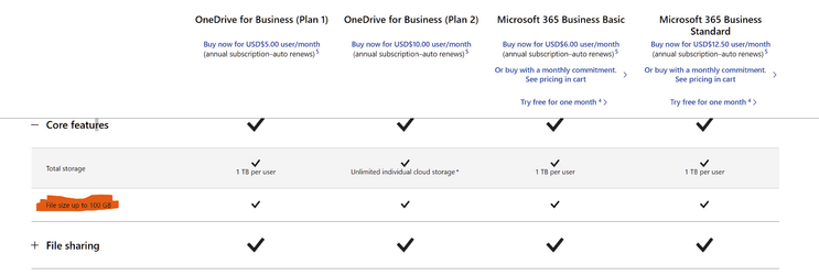 OneDrive for Business Upload File Size Limit | Windows 11 Forum