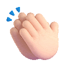 Clapping Hands Light Skin Tone copy.gif