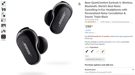 Bose Quietcomfort 2 Earbuds.png Bose Quietcomfort 2 Earbuds.png