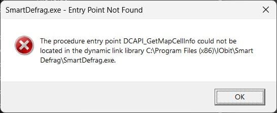 SmartDefrag.exe_-_Entry_Point_Not_Found 09_08_23 02⦂15⦂42⦂713 PM.jpg