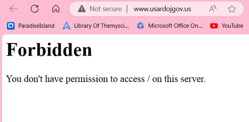 Forbidden Error for USARDOJ.US.png