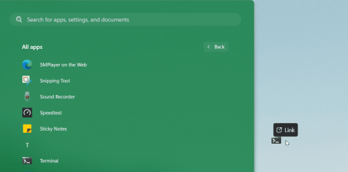 windows 11 create terminal shortcut