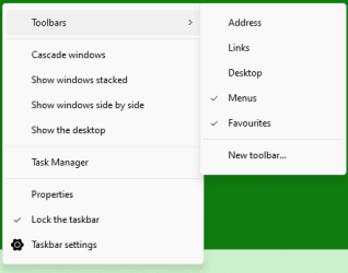 Taskbar context menu with ExpPatcher - Len16.png