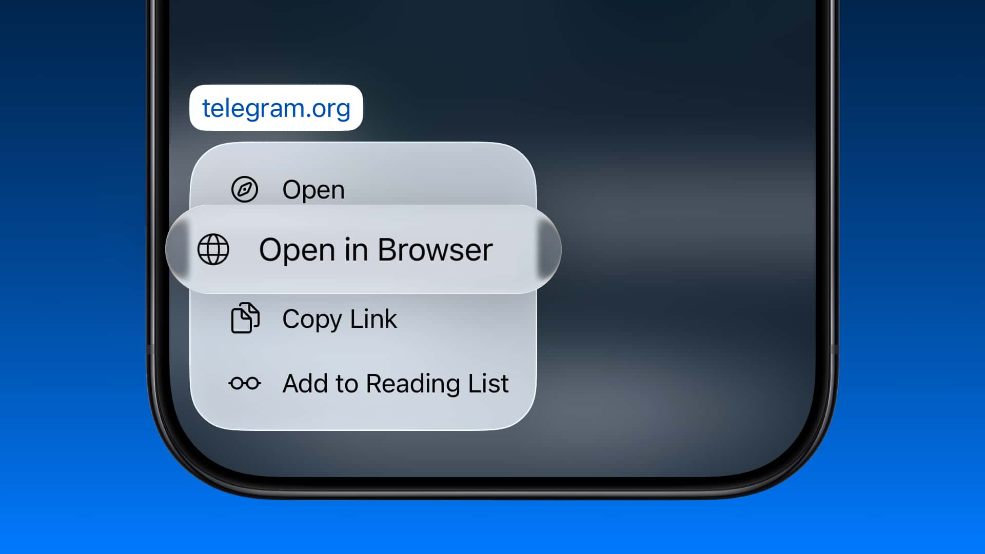 Quick Browser Selection