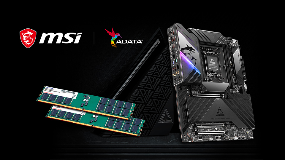 4-Rank CUDIMM Memory Modules Live Demo with MSI’s Z890 motherboard at CES